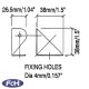 Tray Support Brackets - Pack of 4